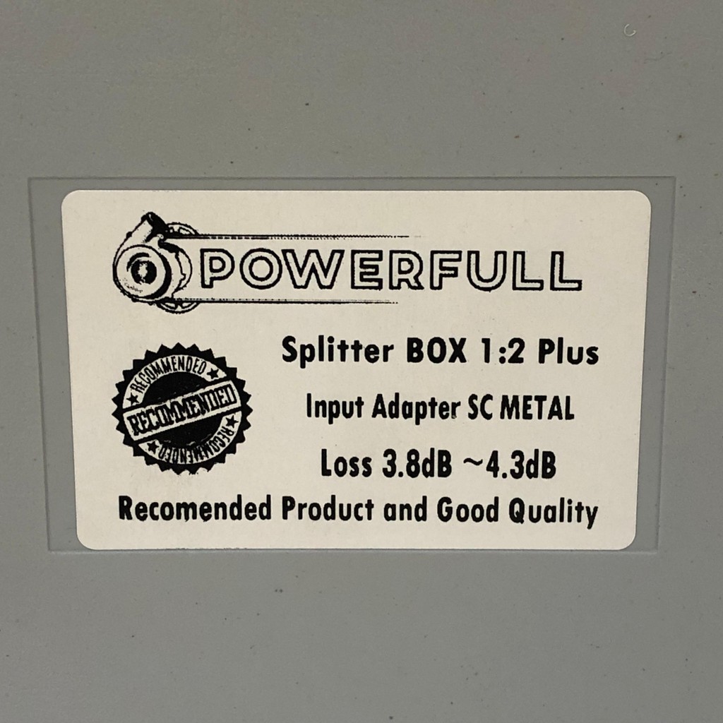 Jual POWERFULL Splitter Sc Upc Box | Shopee Indonesia