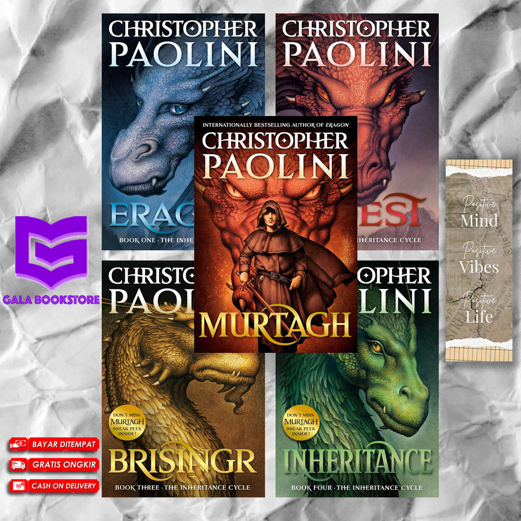Jual The Inheritance Cycle series By Christopher Paolini by Eragon ...