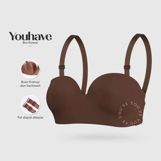 YouHave ( You’ve ) BH Wanita Bra Woman Women Bra Kawat Bra Busa Sedang Beha Be Ha Kait 2 Bra Seamless 100204