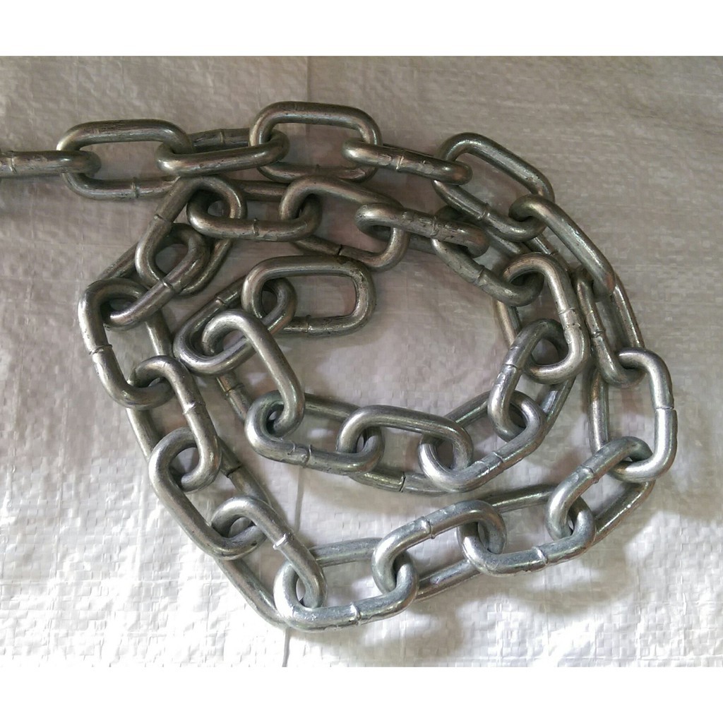 Jual Rantai Rante Besi Putih Kapal Galvanis Galvalum Steel Chain Chai ...