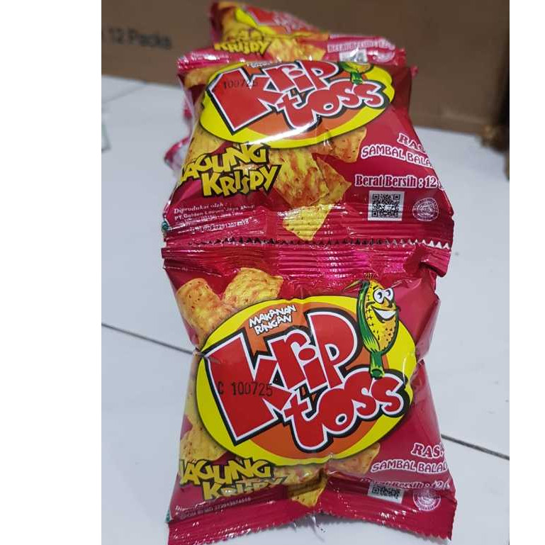 Jual SG KRIPTOS KERIPIK JAGUNG KRISPY RENCENG ISI 10x12gr | Shopee ...