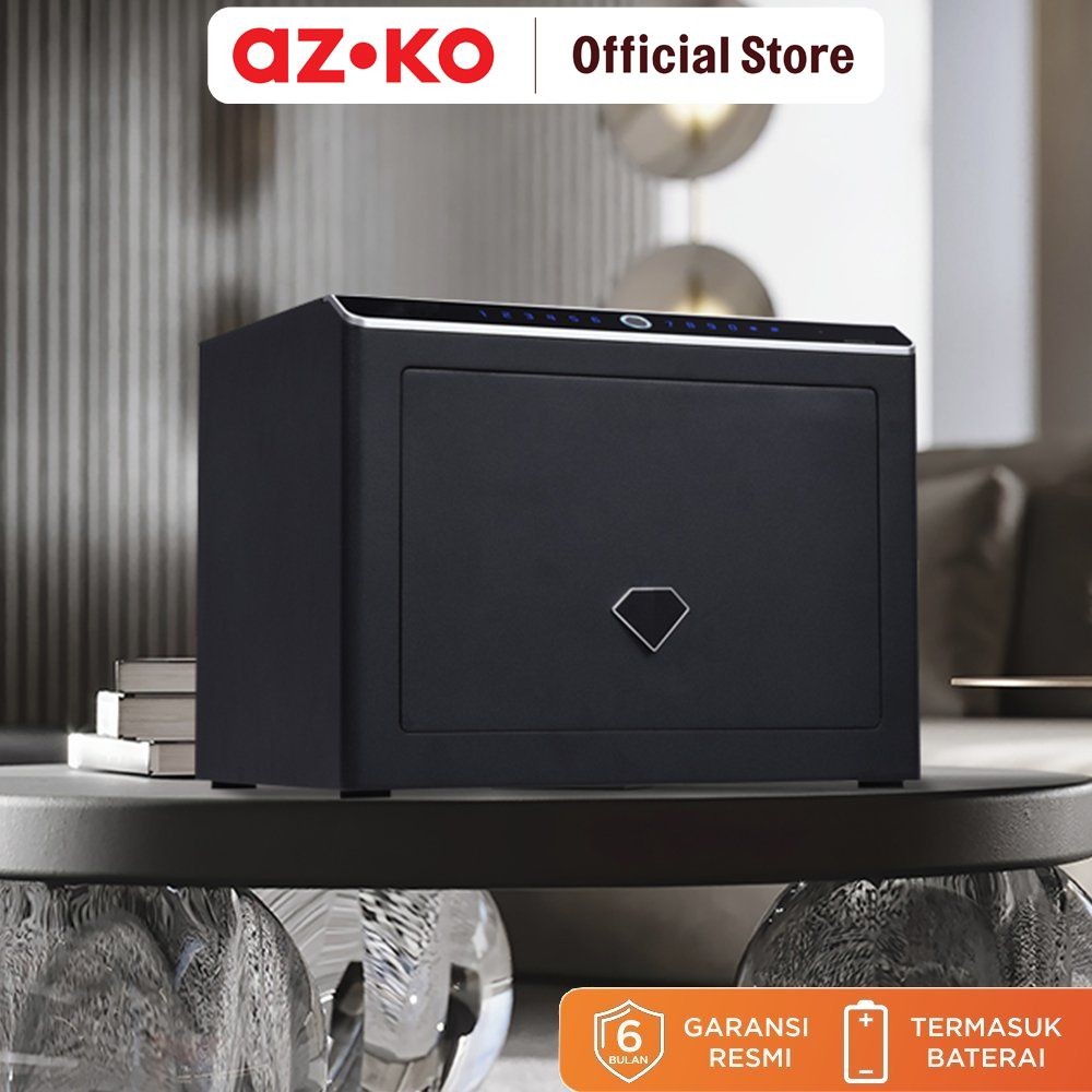Jual AZKO Krisbow Sync Smart Brankas Besi Layar Sentuh Sync B30 - Hitam ...