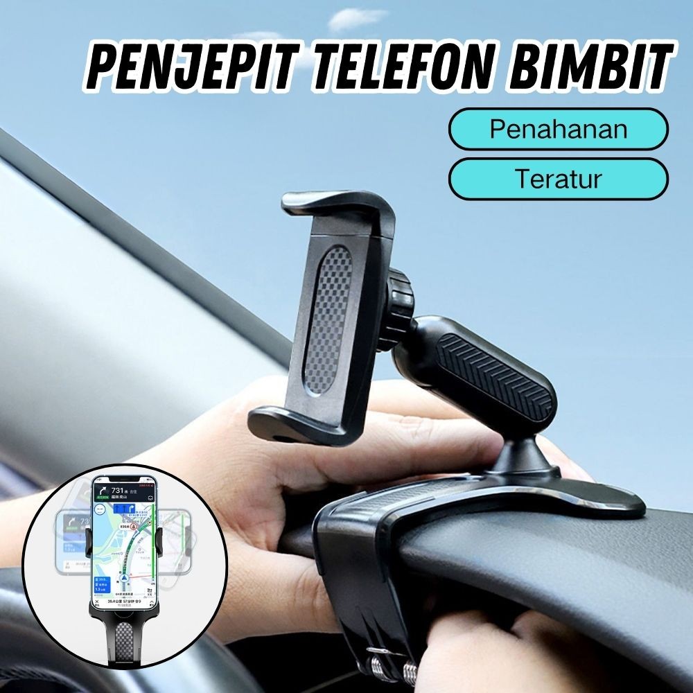 Jual Lock Suction Mobil 360° Car Holder Dashboard Universal Putar HP ...