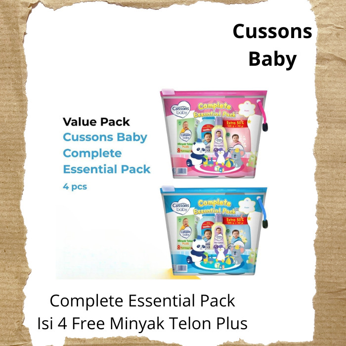 Jual Cussons Baby Complete Essential Pack / Paket Perlengkapan Bayi ...