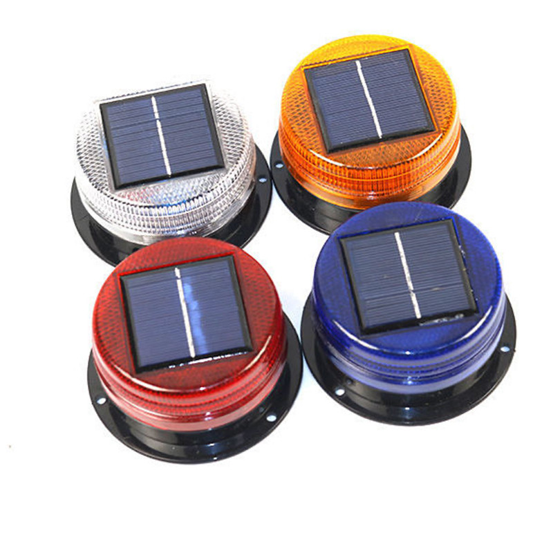 Jual Solar LED Magnetic Warning Light Car Truck Vehicle Wireless Strobe ...