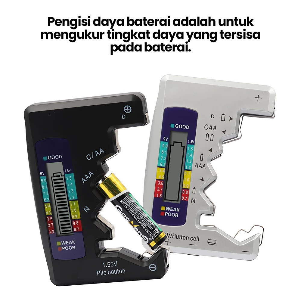 Jual Alat ukur kapasitas penguji daya baterai, tampilan penguji baterai ...