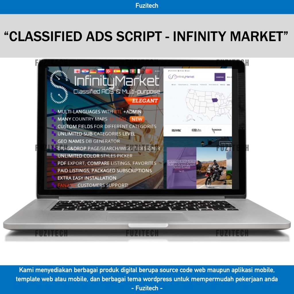Jual SOURCE CODE APLIKASI WEB CLASSIFIED ADS SCRIPT - INFINITY MARKET ...