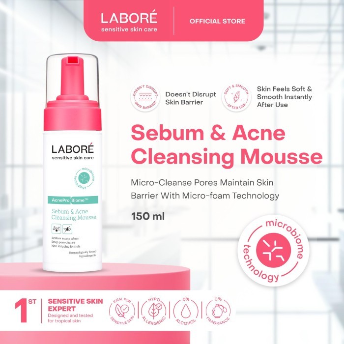 Jual [Gift Not For Sale] LABORÉ Sensitive Skin Care Sebum & Acne ...