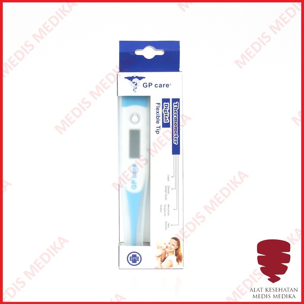 Jual Thermometer Digital Termometer Elastis Alat Ukur Suhu Badan Tubuh ...