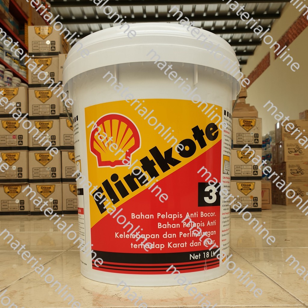Jual SHELL Flintkote Plinkut Waterproofing Flinkote Flinkut 18Lt 20Kg ...