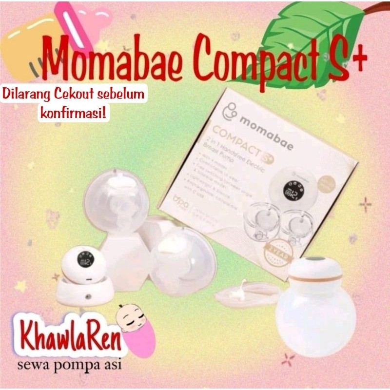 Jual SEWA POMPA ASI MOMABAE COMPACT S+ (HARAP KONFIRMASI DAHULU)CO ...