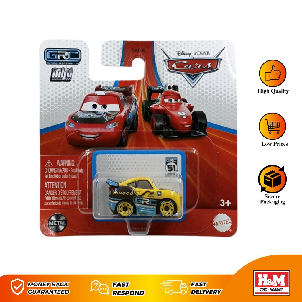 Jual Disney Pixars Cars Mini Racers Cruz Ramirez - GKF65-939W | Shopee ...