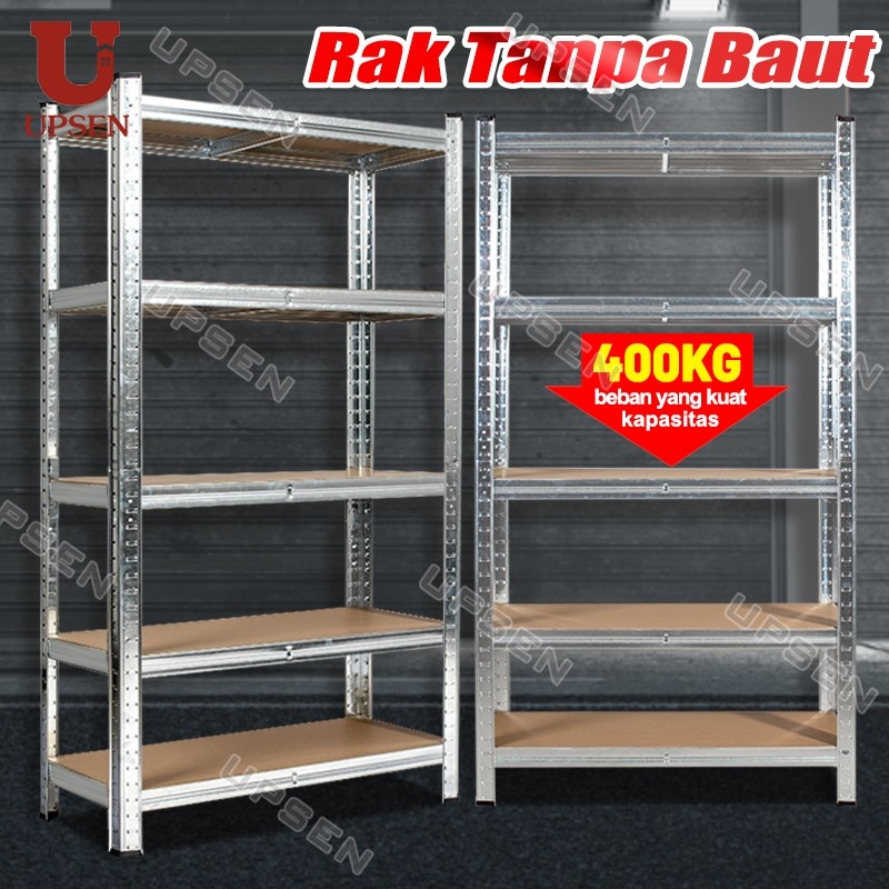 Jual KOWASHOP Rak Besi Siku 6 susun 40x120x200cm serbaguna rak Besi ...