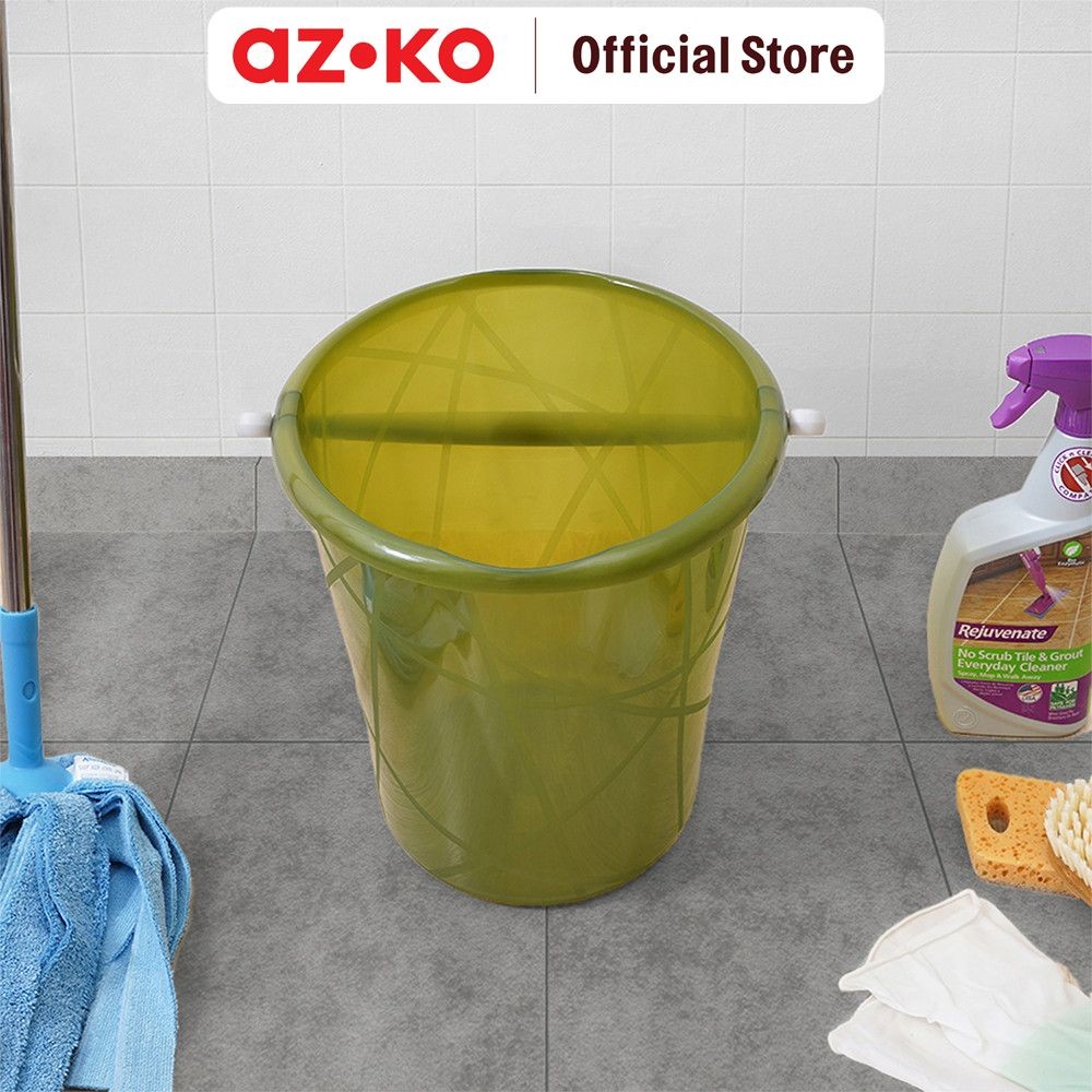 Jual AZKO Proclean 15 ltr Ember 7015 - Hijau Bucket Wringer Alat ...