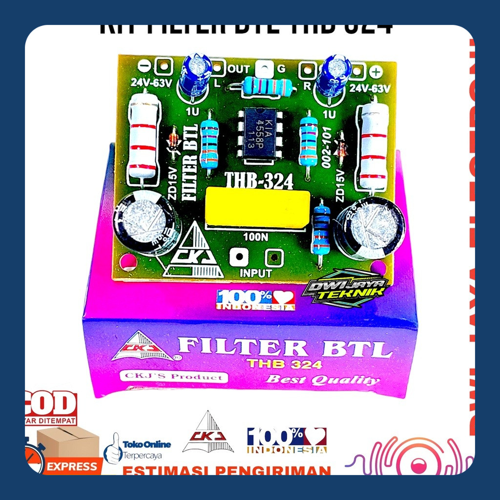 Jual Kit Filter BTL Amplifier Produk CKJ | Shopee Indonesia