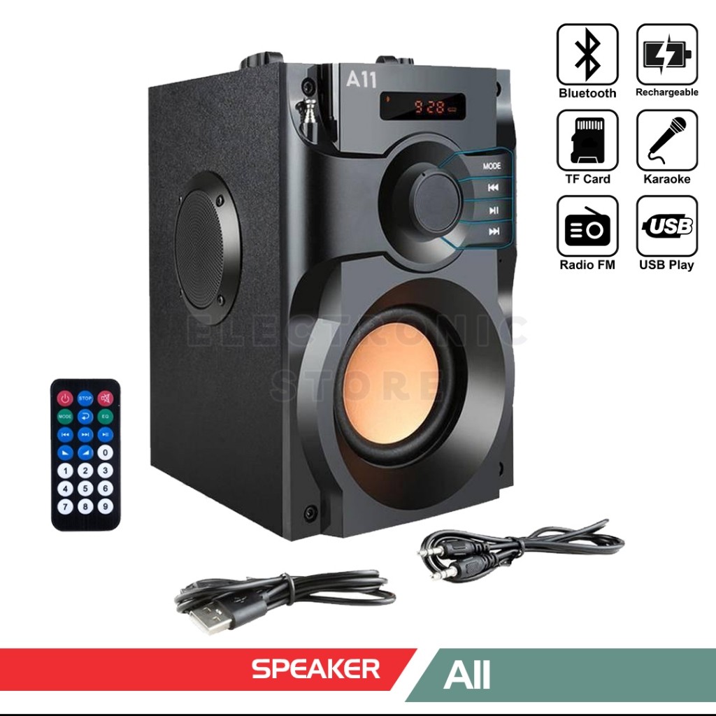 Jual serba cod Bluetooth Speaker Portable 1 tahun garansi bisa di ...