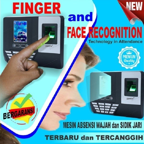 Jual MESIN ABSENSI / MESIN ABSEN / FINGERPRINT A3 MERK PREMIUM TERMURAH ...