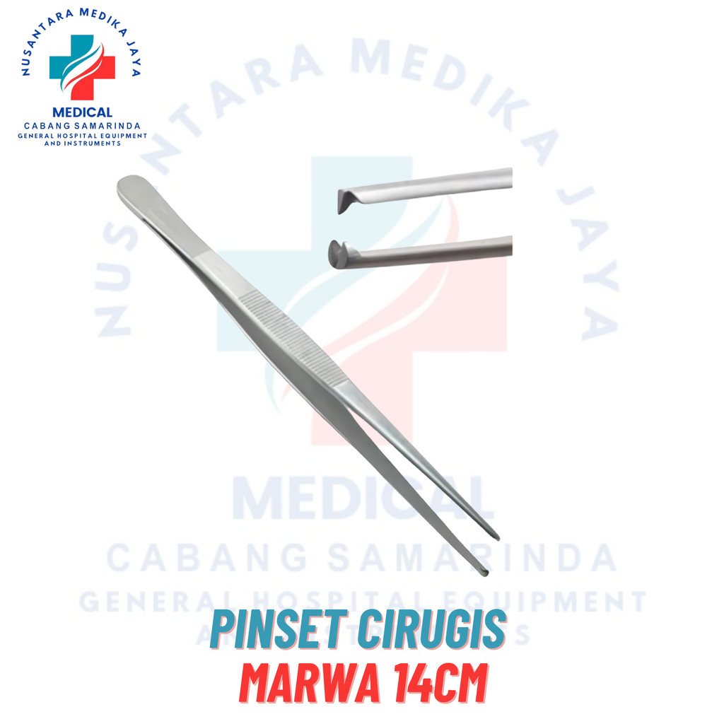 Jual Pinset Chirurgis Marwa 14 cm – Alat Bantu Medis Presisi | Shopee ...