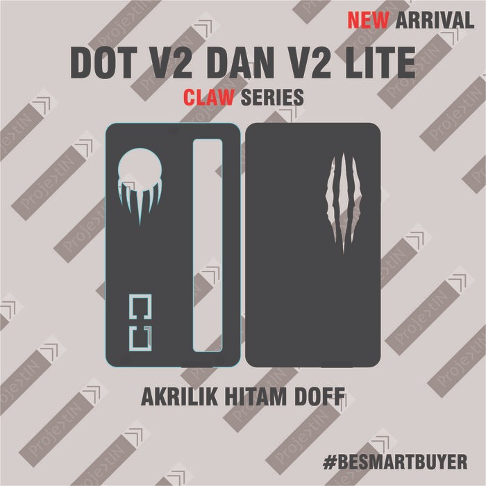 Jual UC PANEL BACKDOOR Dot v2 aio black doff | Shopee Indonesia