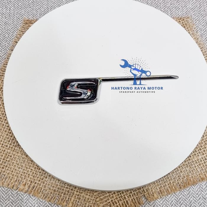 Jual Emblem Sticker S Letter Mercedes Benz Emblem Siku Mercy AMG ...