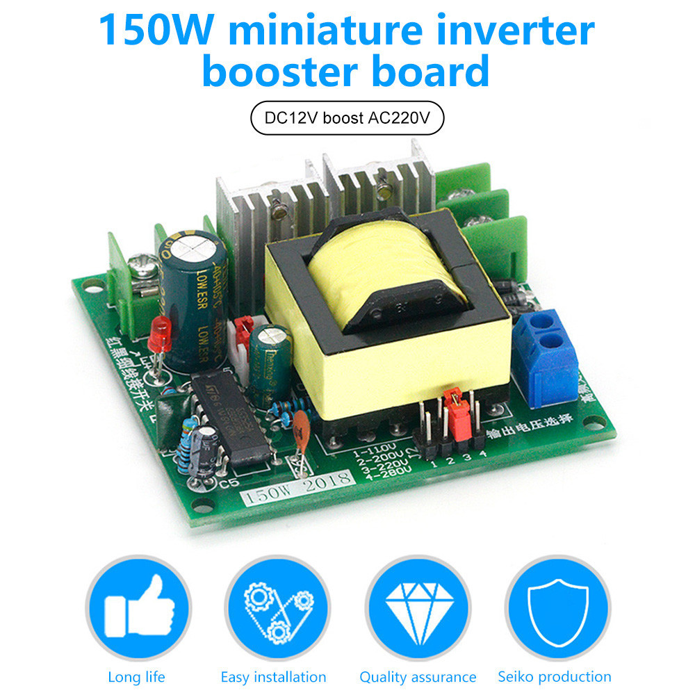 Jual DC-AC 150W Boost Inverter 12V 110V 220V Step UP Power Supply ...