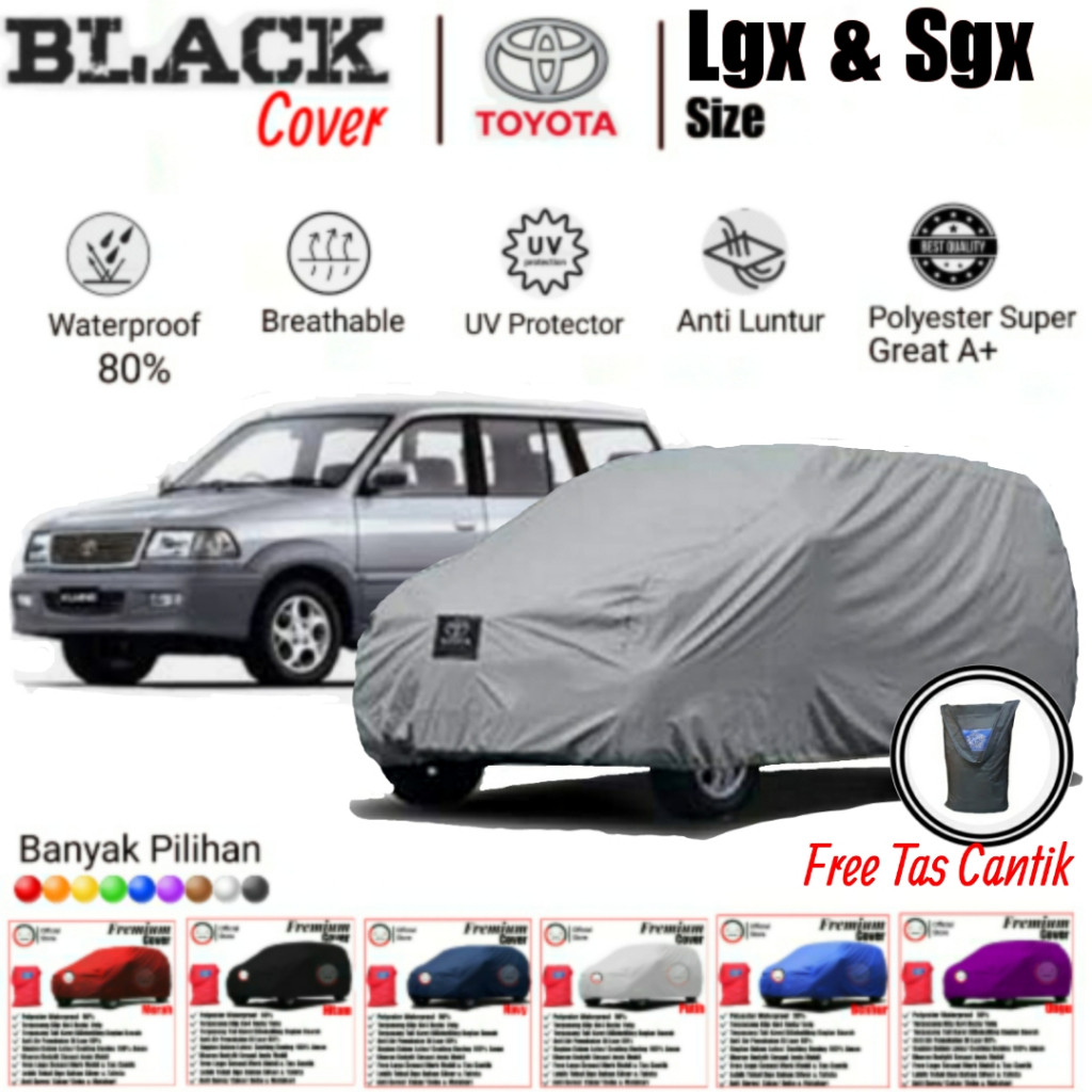 Jual BROKSHOP Cover Mobil Kijang LGX/SGX, Cover Mobil Waterproof, Cover ...