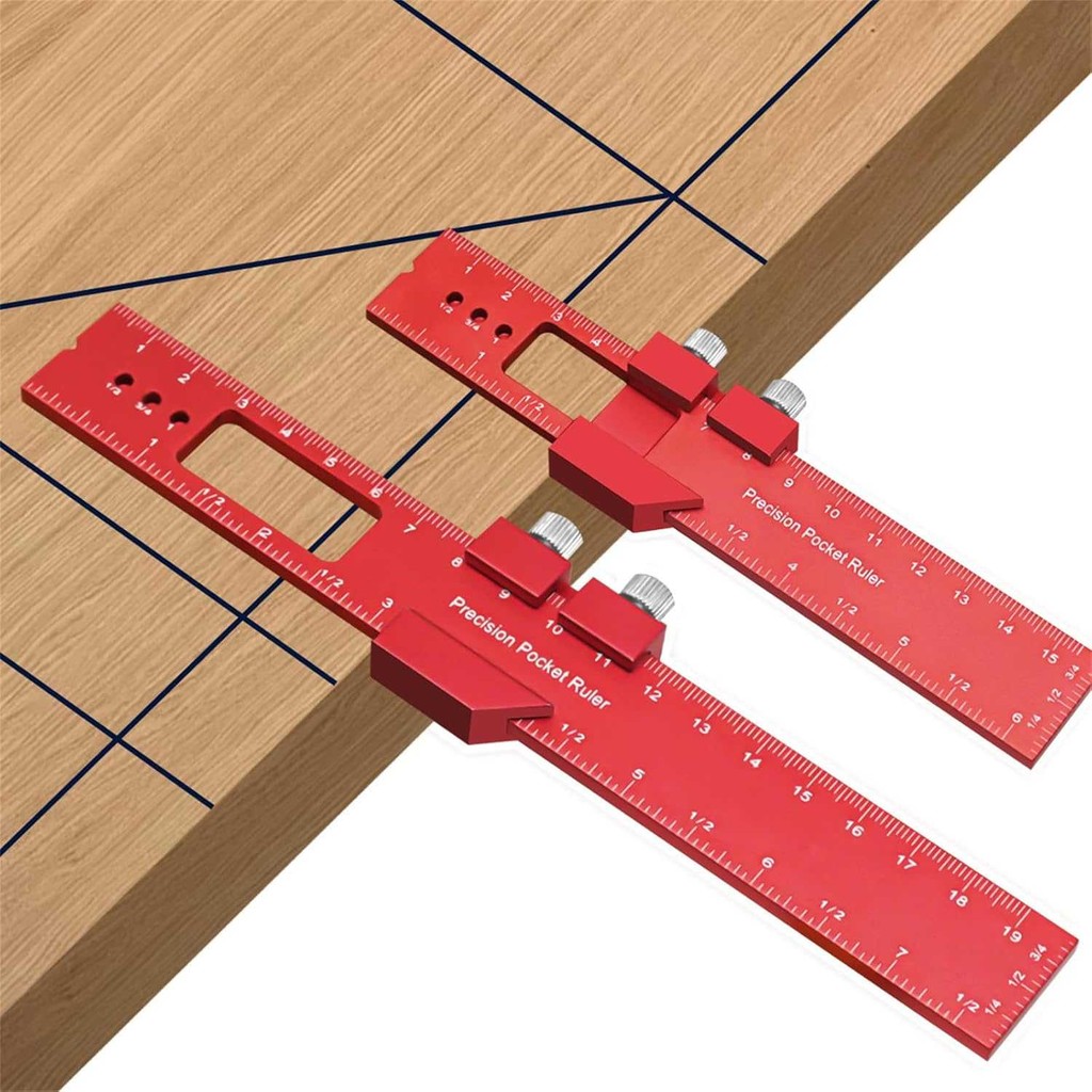 Jual (COD) PROMO CSN Penggaris Mark Line Gauge T-Type Woodworking ...
