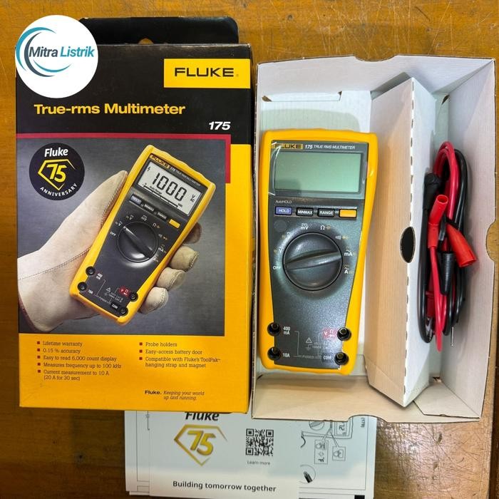 Jual FLUKE 175 TRUE RMS MULTIMETER | Shopee Indonesia