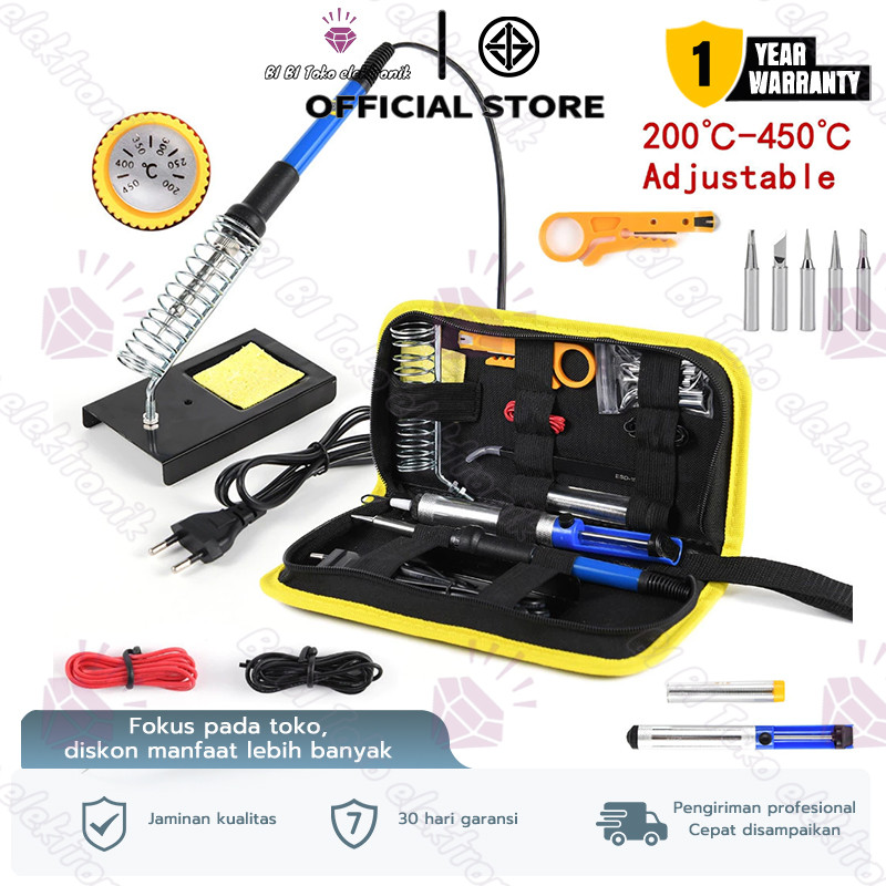 Jual BIBI Set Solder Listrik Lengkap Dengan Multimeter Iron Tool Kit ...