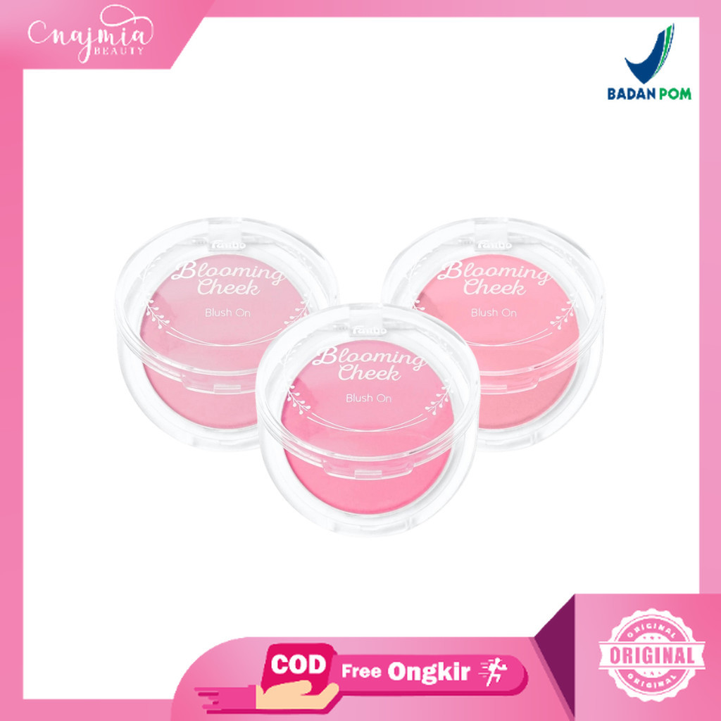 Jual Najmia (Beli 2 lbh murah) Fanbo Precious White Blooming Cheek ...