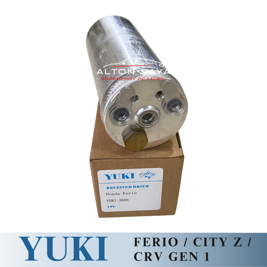 Jual RECEIVER DRIER DRYER AC CIVIC FERIO CITY Z CRV GEN 1 YUKI | Shopee ...