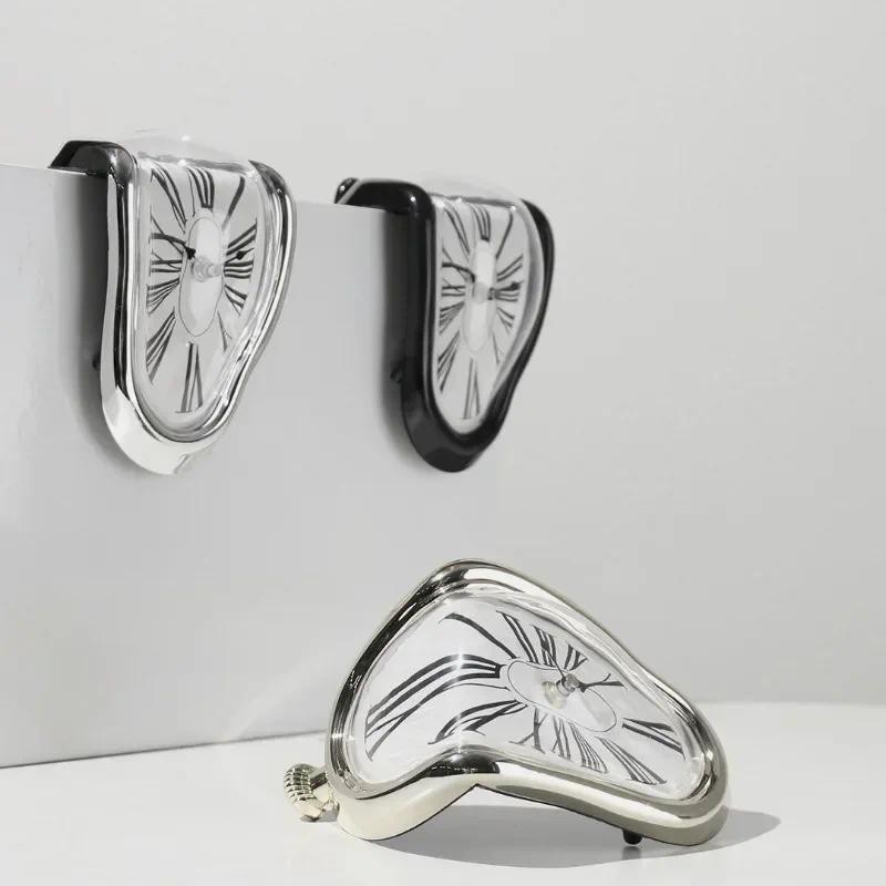 Jual New Novel Surreal Melting Distorted Wall Clocks Surrealist ...