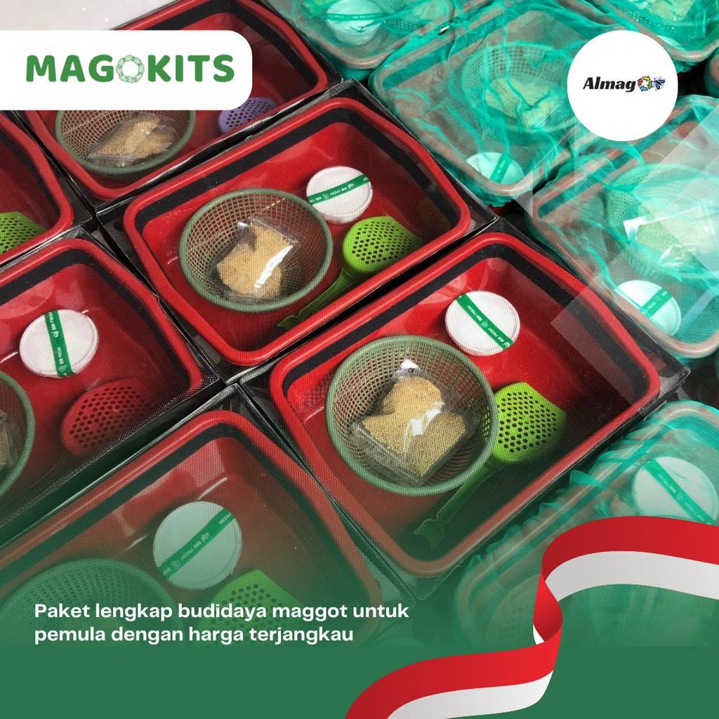 Jual Magokits Maggot Starter Kit Box Paket Budidaya Maggot Ekonomis by ...