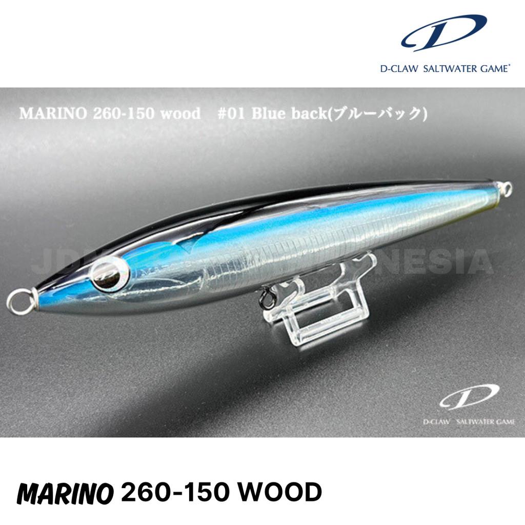 Jual D-Claw MARINO 260-150 Wood Floating Stickbait 150g 260mm