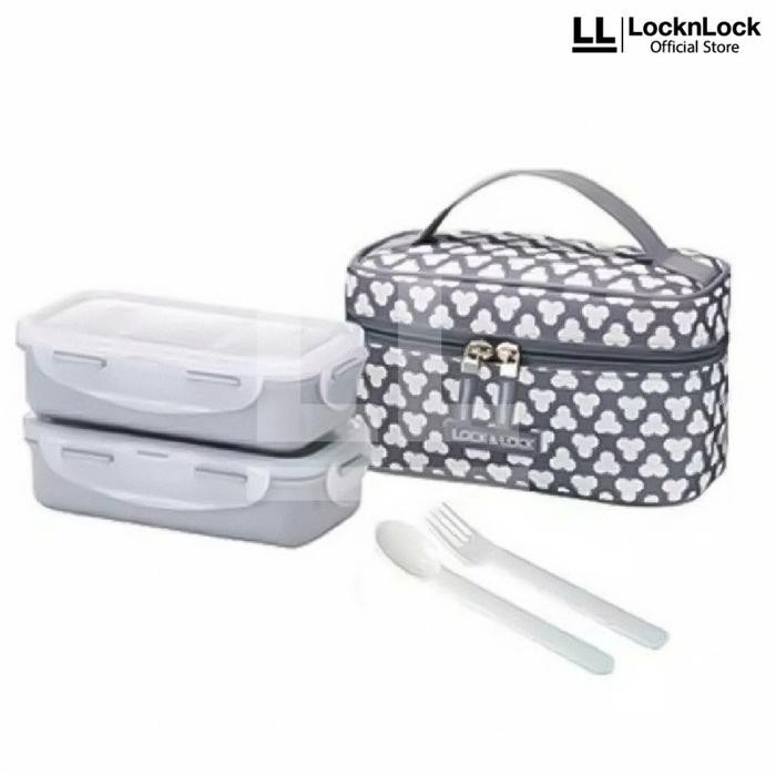 Jual [New Arrival] LocknLock Lunch Box Clover Bag 350ML - HPL752C ...