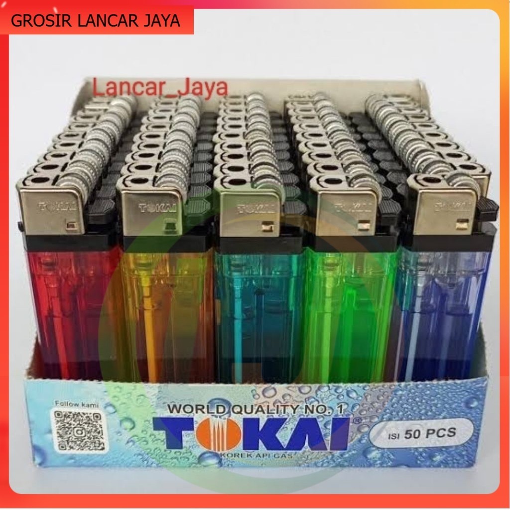Jual [GROSIR] KOREK API TOKAI ASLI 100% ORIGINAL 1 BOX ISI 50 | KOREK ...