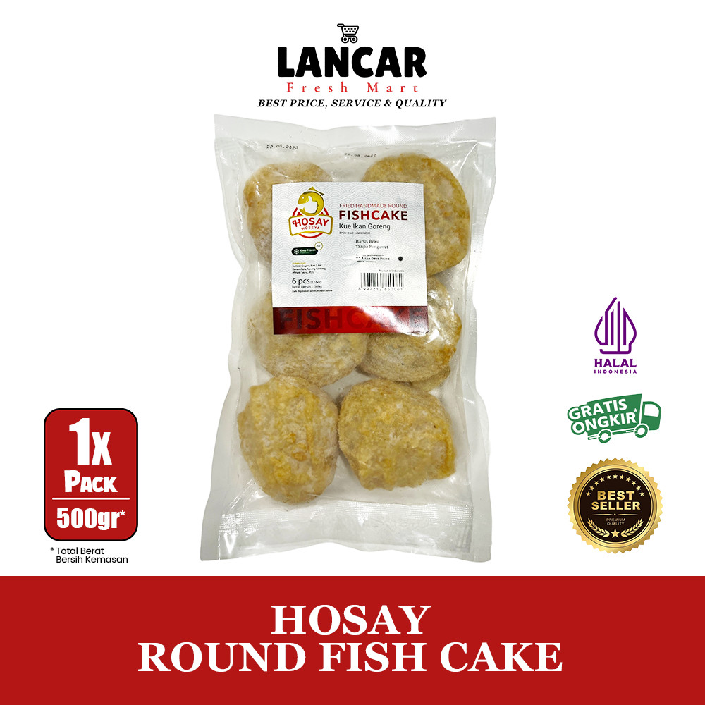 Jual HOSAY HANDMADE ROUND FISH CAKE 500GR | Shopee Indonesia