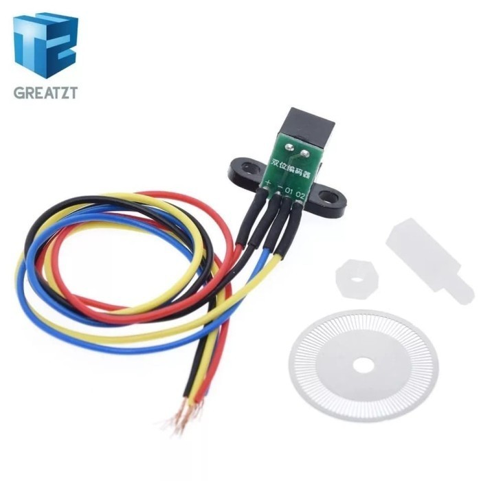 Jual Photoelectric Speed Encoder Sensor Kecepatan Encoder Disc High ...