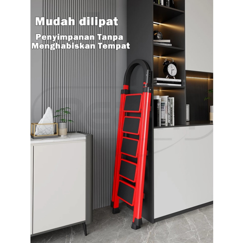 Jual Tangga 3/4/5/6/7/8 Step Rumah Lipat Tangga Besi Lipat Household ...