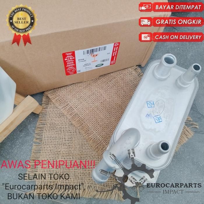 Jual OIL COOLER TRANSMISI RANGE ROVER EVOQUE ORIGINAL OIL COOLER MATIC ...