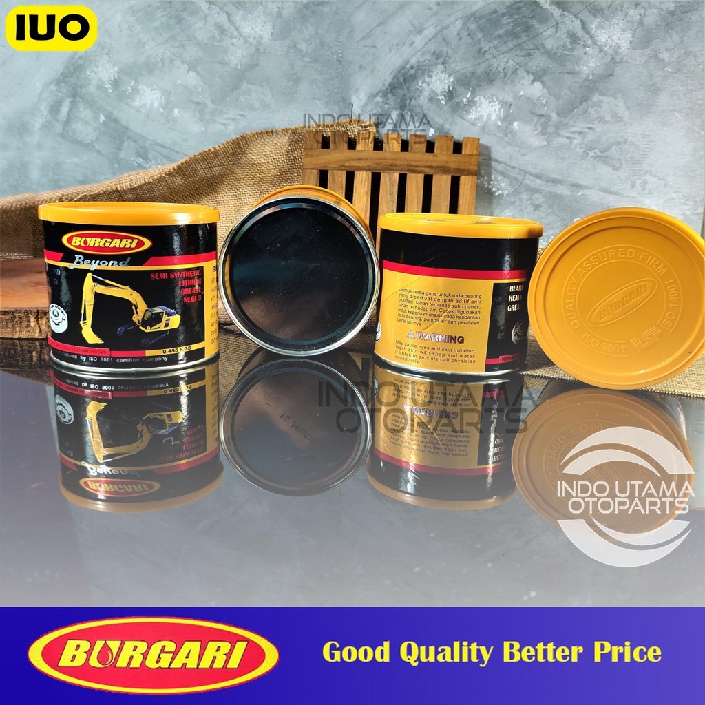 Jual BURGARI Grease Beyond Heavy Duty Pelumas Gemuk Stempet EP BURGARI ...