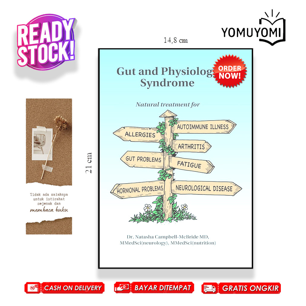 Jual Gut and Physiology Syndrome (4 Book By Natasha CampbellMcBride