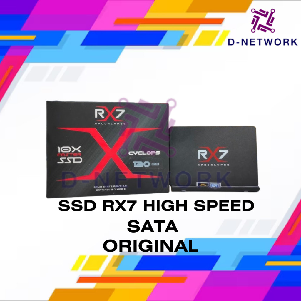 Jual SSD SATA RX7 256GB/512GB/128GB ORIGINAL GARANSI RESMI | Shopee ...