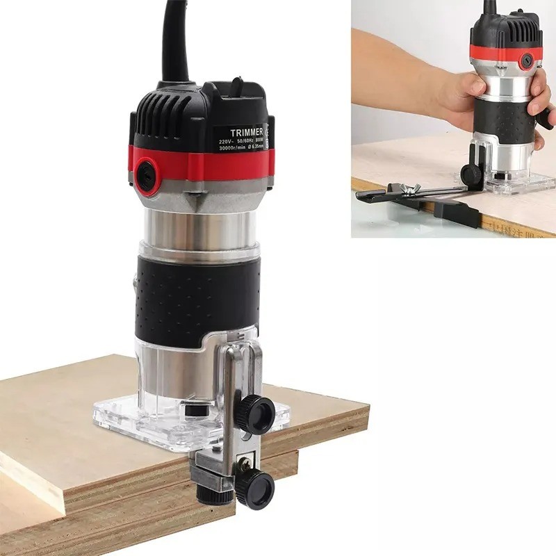 Jual PROMO NEW MAKITA M3701B Mesin Profil 6mm Kayu Router Wood Trimmer ...