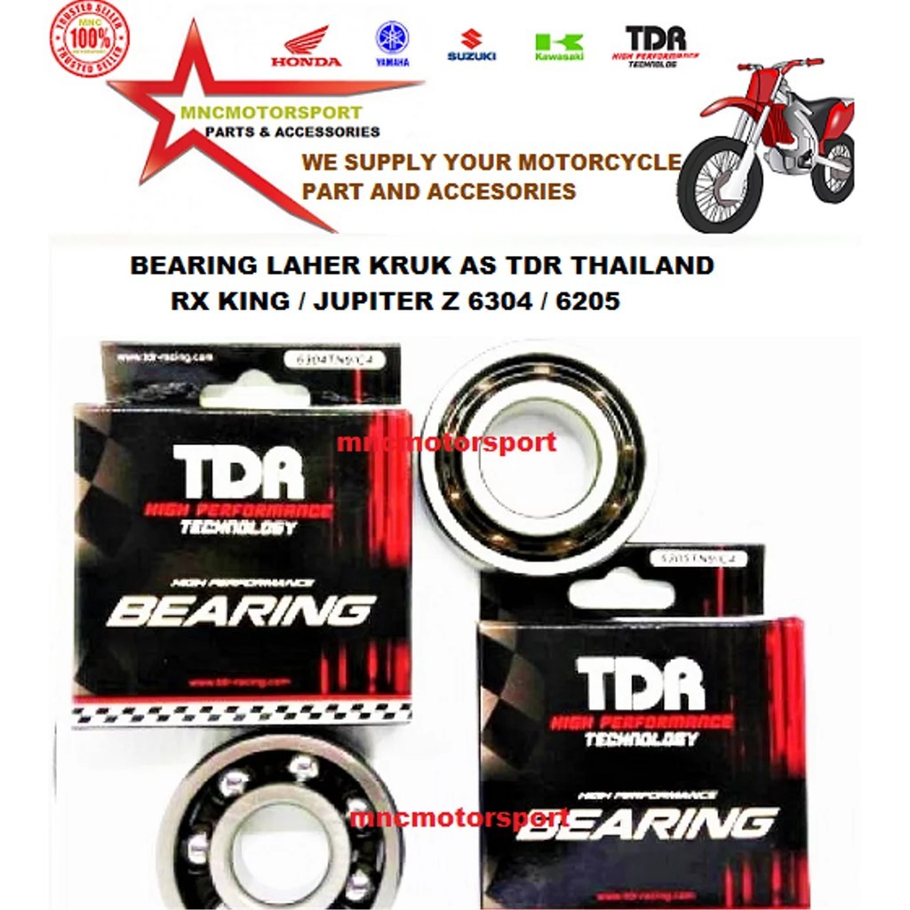 Jual LAHAR KRUK AS 6205 6304 TDR RACING LAHER BEARING | Shopee Indonesia
