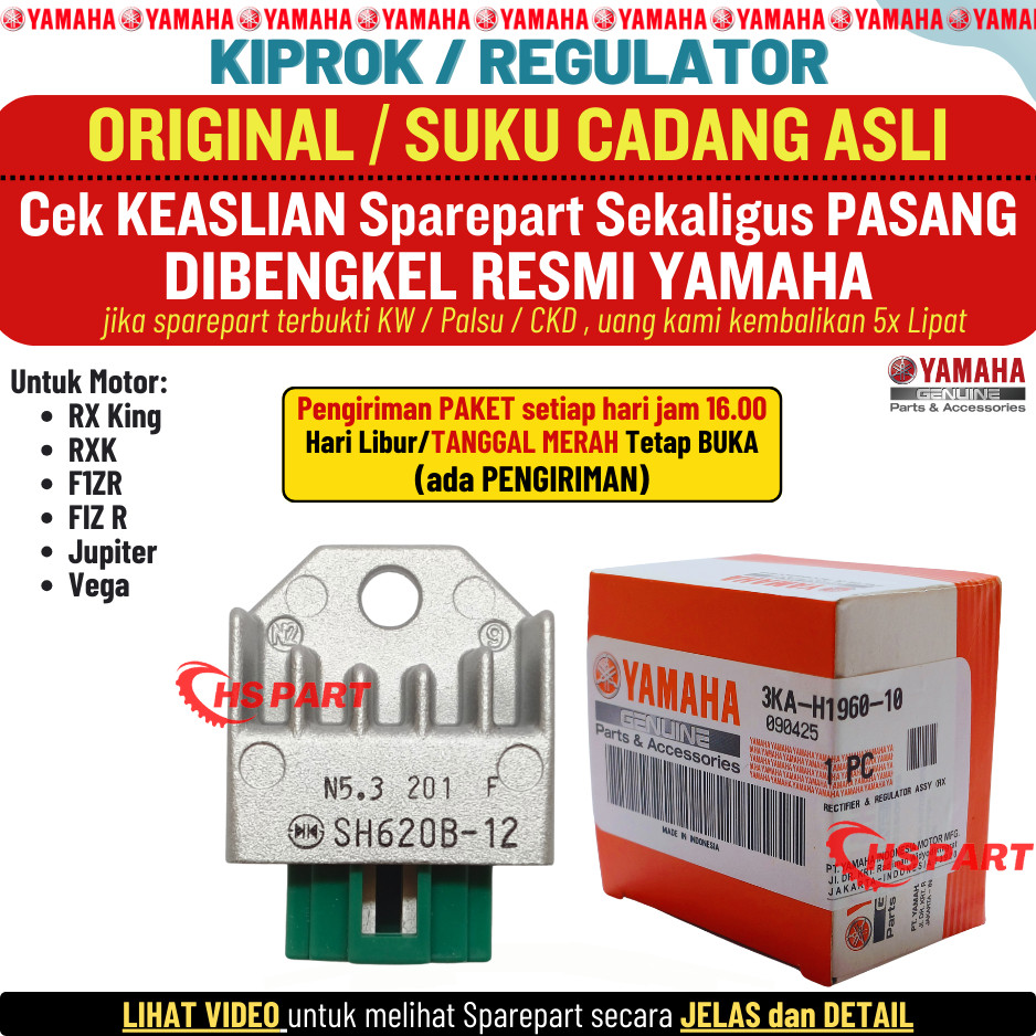 Jual Kiprok RK King RXK F1ZR FIZ R Jupiter Vega Original Yamaha 100% ...