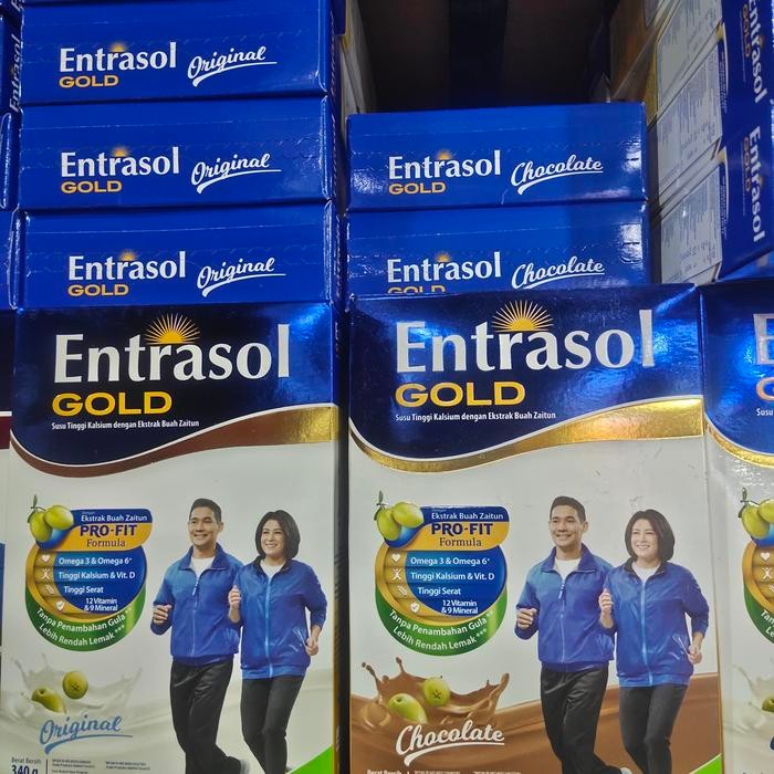 Jual [[PROMO]] entrasol gold 350gr coklat/vanila/original - original ...