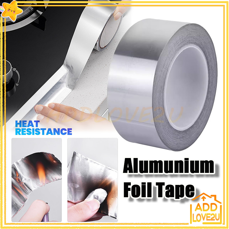 Jual Alumunium Foil Tape 5CM*10M/Waterproof Perekat Lakban Isolasi Anti ...