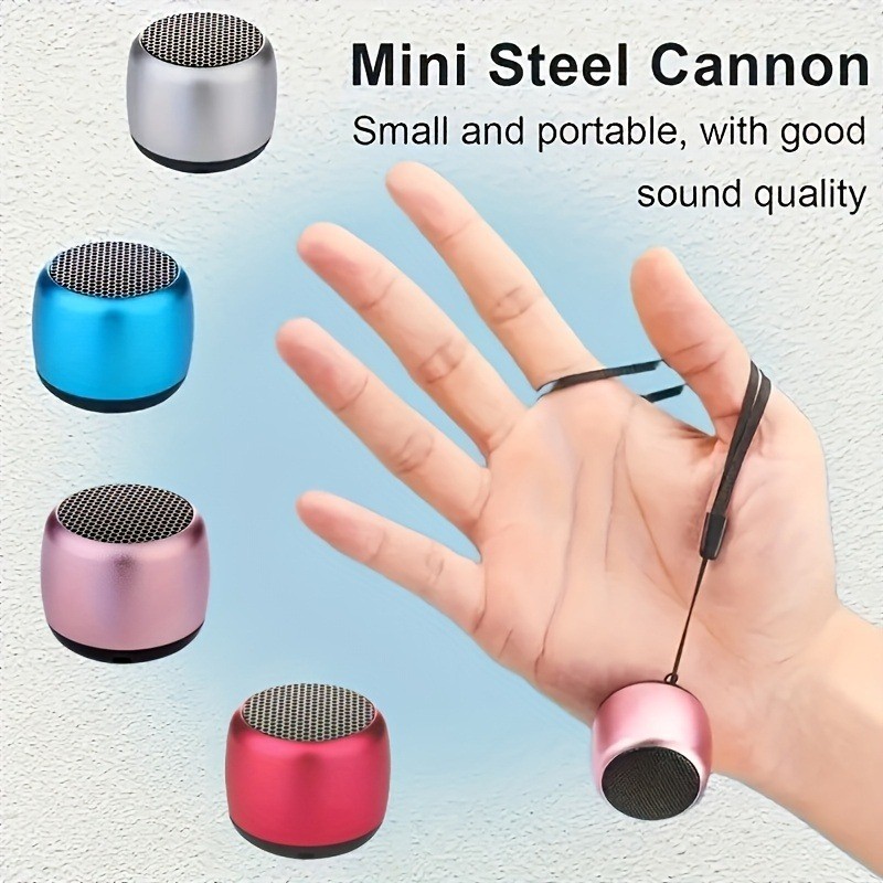 Jual Mini Speaker bluetooth 5.0 METAL M3 Extra bass wirelees musix box ...