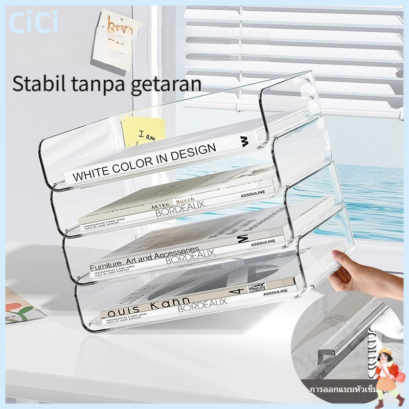 Jual Rak Dokumen Rak Kertas Stationary Rak Susun Rak Meja Stackable ...